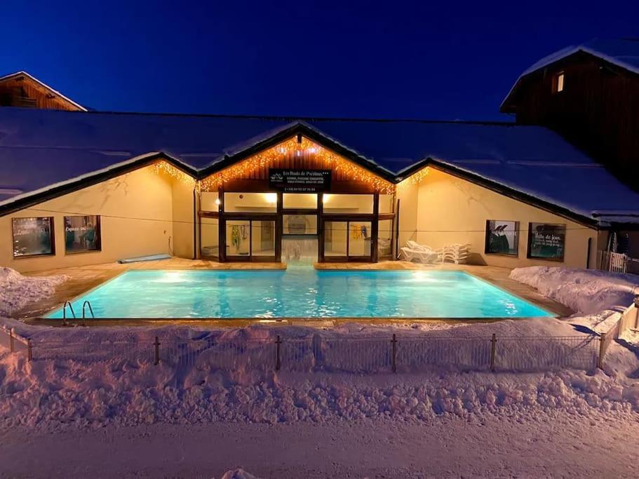 Appartement T2 + Coin Montagne - Wifi/Piscine - Les Orres 1800 Extérieur photo